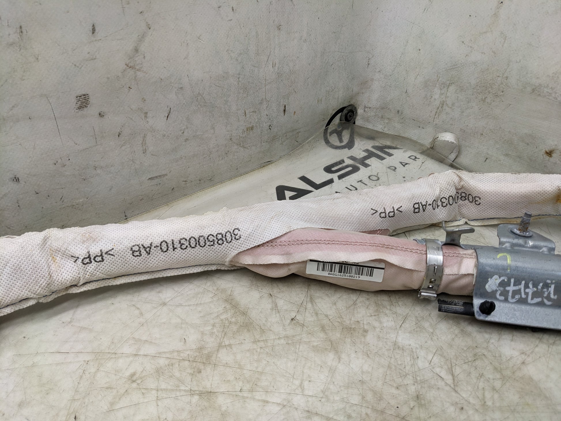 2017-2020 Jaguar XE Left Side Roof Inflator Curtain Air Bag T4N16129 OEM - Alshned Auto Parts