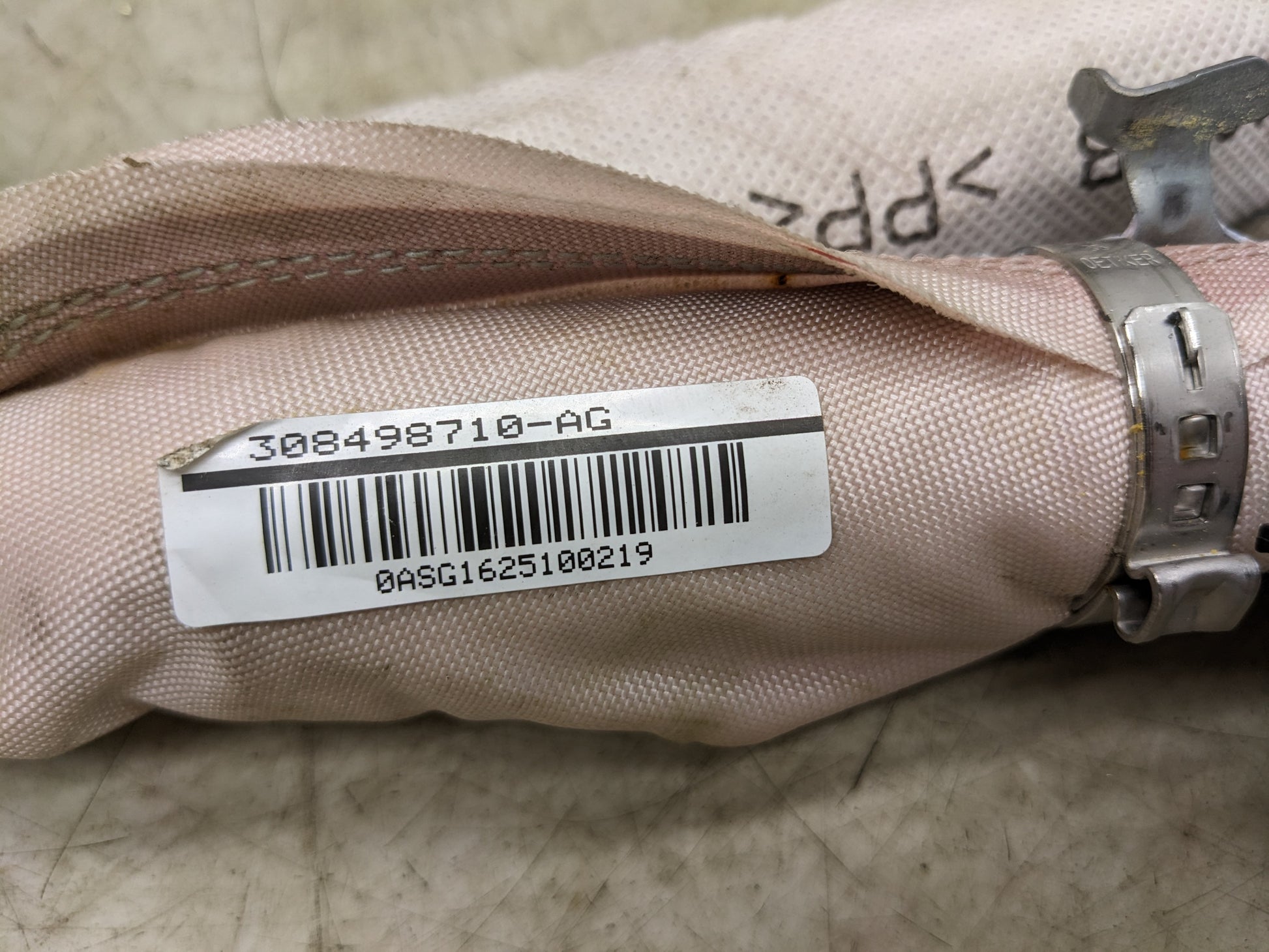 2017-2020 Jaguar XE Left Side Roof Inflator Curtain Air Bag T4N16129 OEM - Alshned Auto Parts