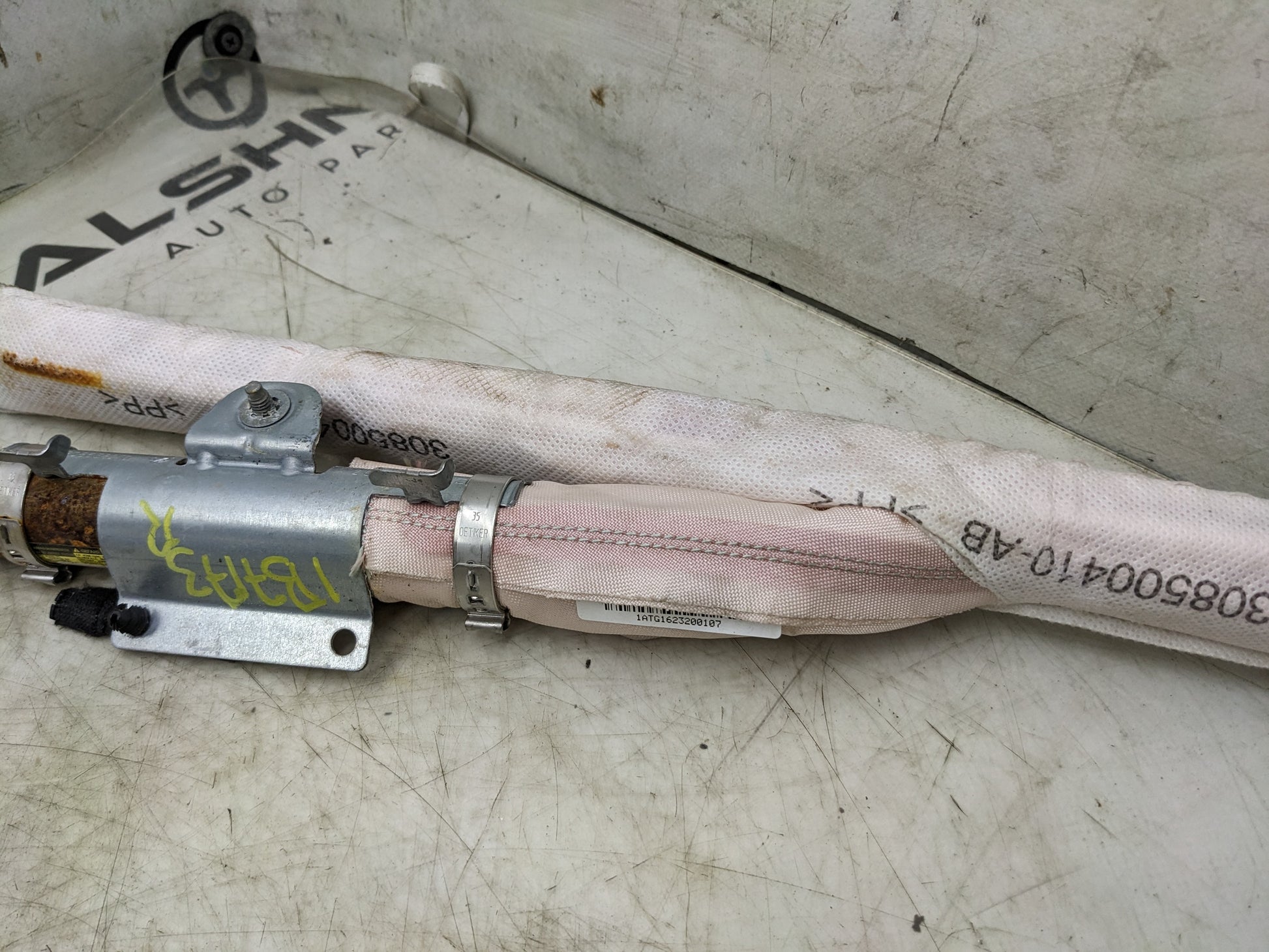 2017-2020 Jaguar XE Right Side Roof Inflator Curtain Air Bag T4N16128 OEM - Alshned Auto Parts