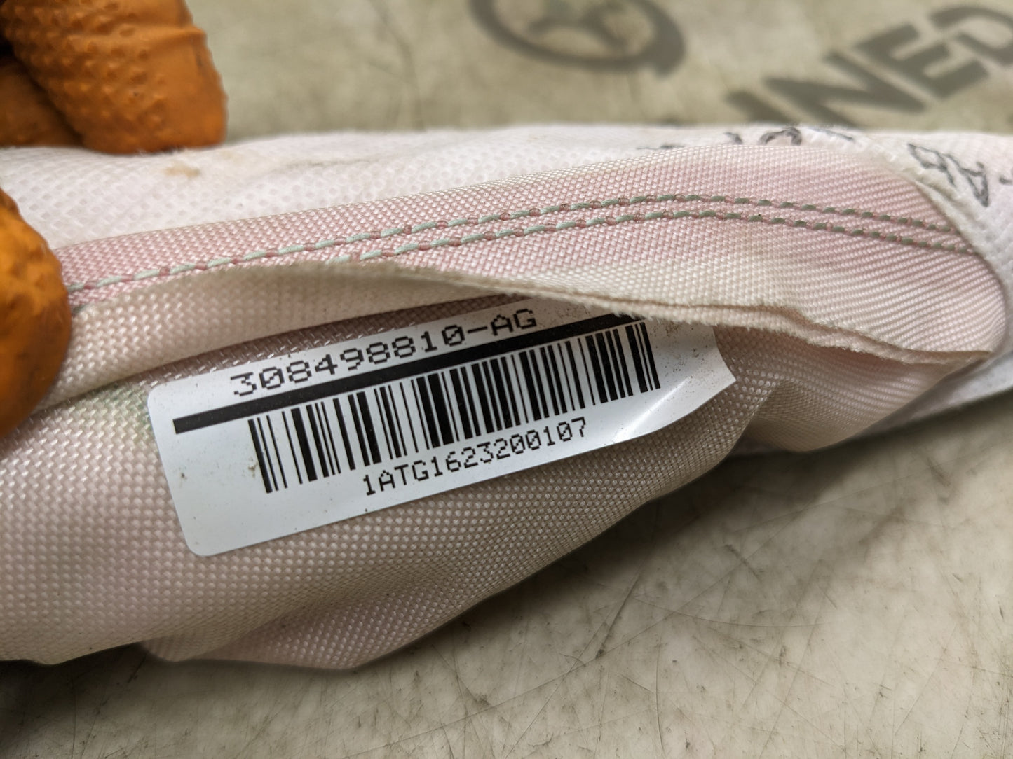 2017-2020 Jaguar XE Right Side Roof Inflator Curtain Air Bag T4N16128 OEM - Alshned Auto Parts