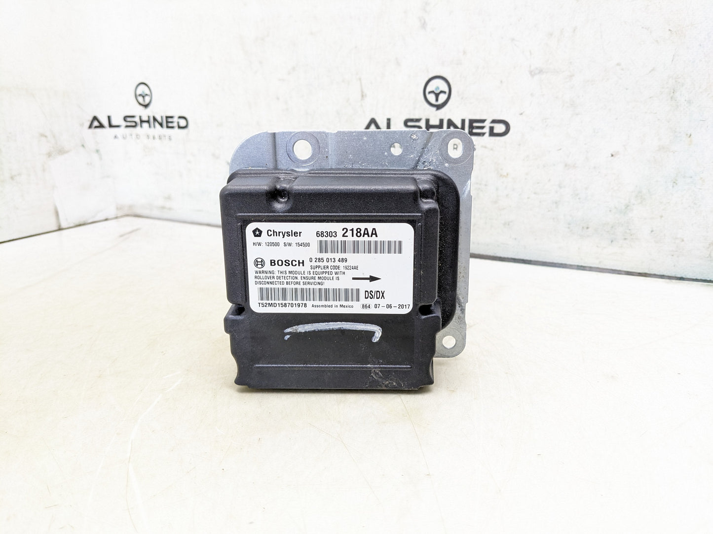 2013-2018 Ram 1500 Air bag SRS Restraints Control Module 68303218AA OEM - Alshned Auto Parts