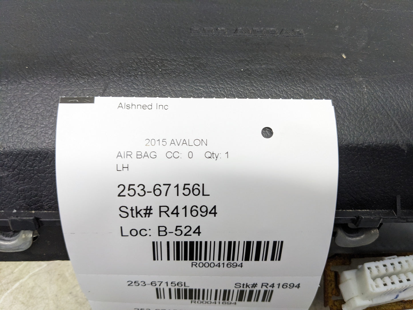 2013-2018 Toyota Avalon Front Left Lower Dash Knee Airbag 73900-06021-C0 OEM