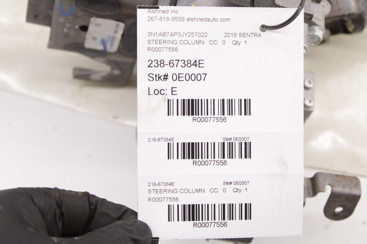 2015-2019 Nissan Sentra SL 1.8L FWD Steering Column Assembly 48850-3SG0E OEM - Alshned Auto Parts