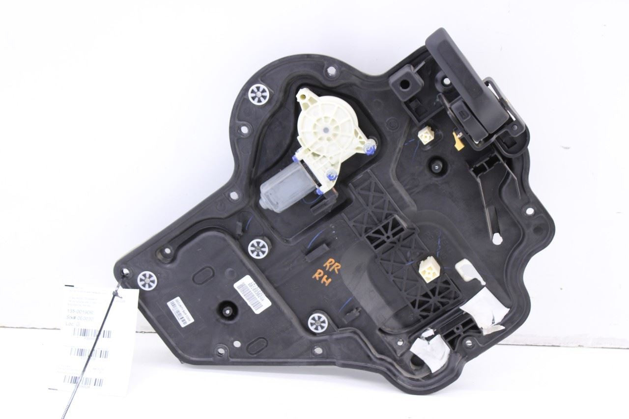 2007-18 Jeep Wrangler Unlimited Sport Rear Right Door Window Regulator w/ Motor - Alshned Auto Parts