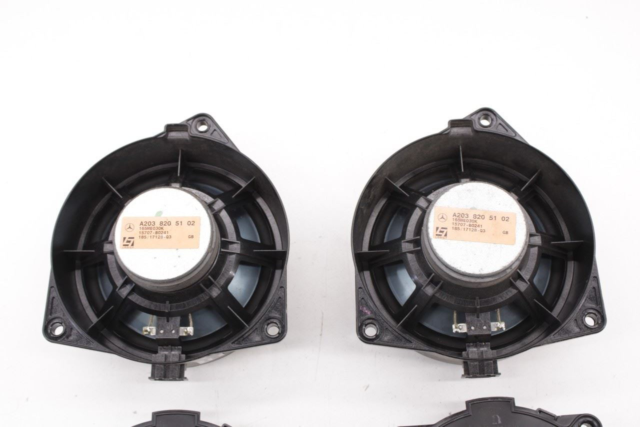 06-09 Mercedes-Benz CLK 350 Front Right and Left Door Audio Speakers 2038205102 - Alshned Auto Parts