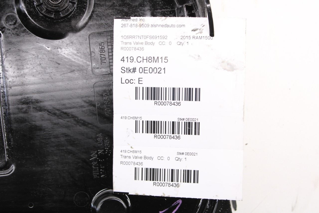 2013-2024 Ram 1500 Classic 5.7L 4WD 8-Speed Auto Transmission Valve Body 183K - Alshned Auto Parts