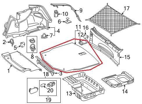 2015-2021 Mercedes-Benz C300 4Matic Rear Trunk Cargo Cover 20568002429F08 *ReaD* - Alshned Auto Parts