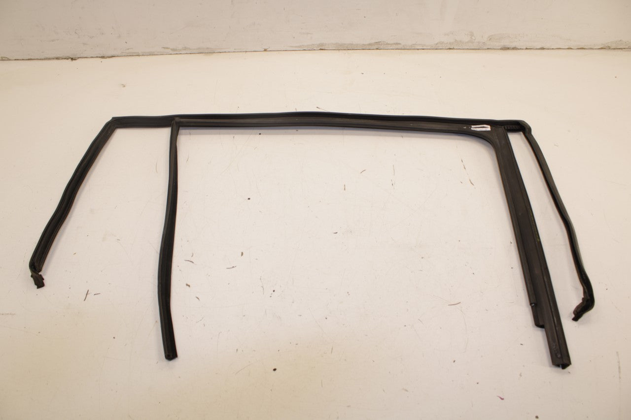 18-25 Volkswagen Atlas S RR LH Door Run Channel w/ Belt Molding and Weatherstrip - Alshned Auto Parts