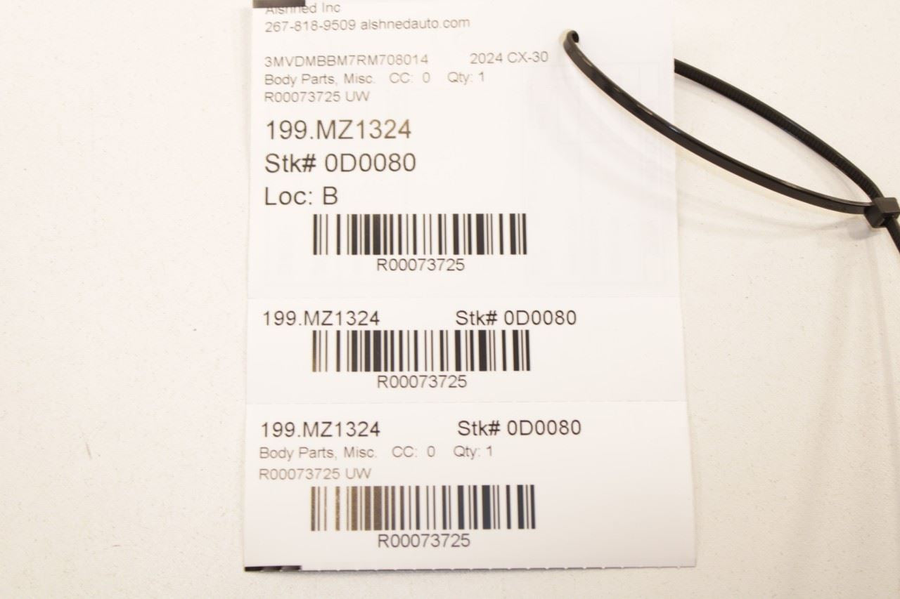 20-25 Mazda CX-30 2.5 S Rear Left Side Door B Pillar Exterior Molding DGH950M40 - Alshned Auto Parts