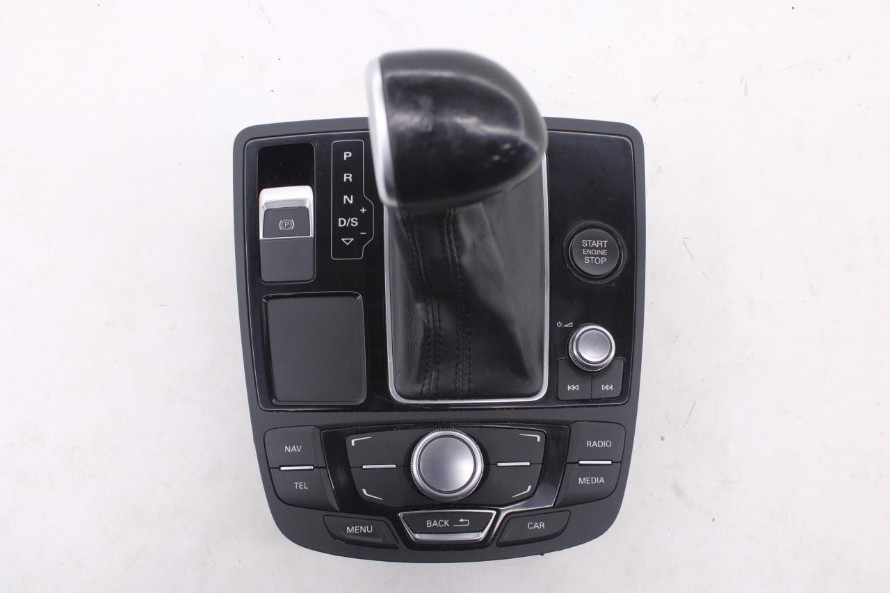 12-18 Audi A7 Premium Console Shifter Lever Knob and Ignition Button w/ Switches0