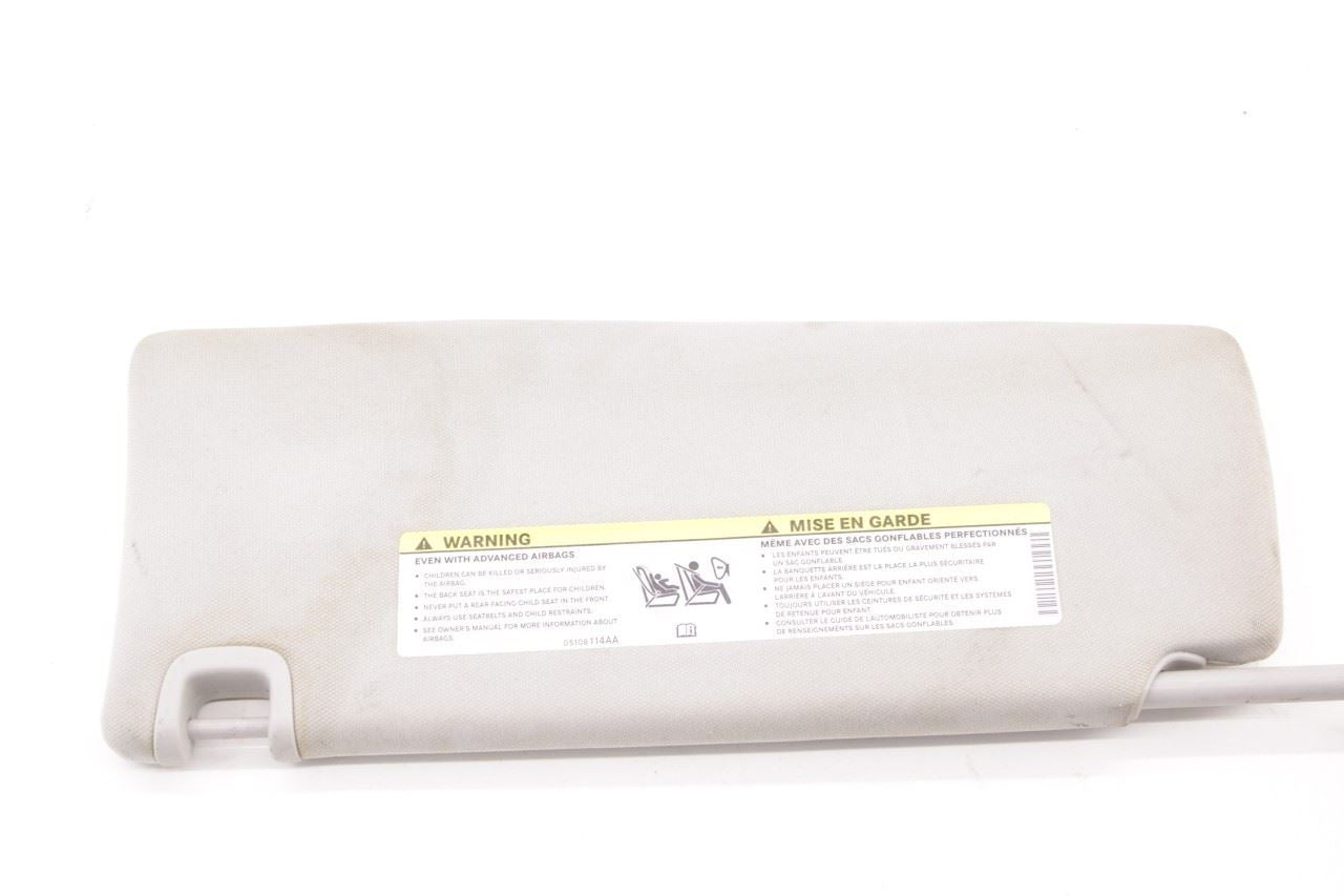 19-23 Jeep Cherokee Latitude Front RH Left Side Sun Visor w/ Illuminated Mirror - Alshned Auto Parts