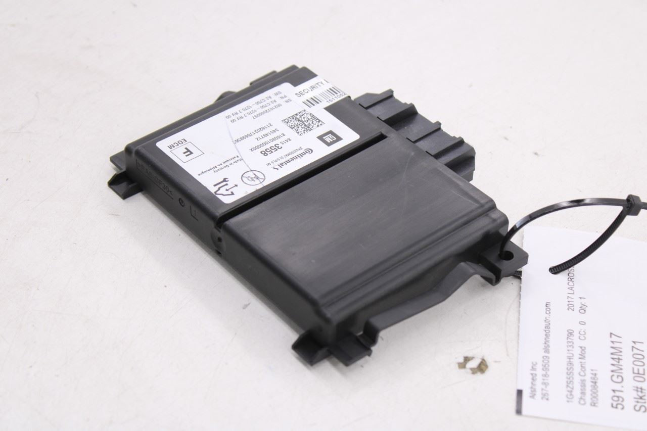 2017-2019 Buick Lacrosse Premium Active Safety Computer Control Module 84133558 - Alshned Auto Parts