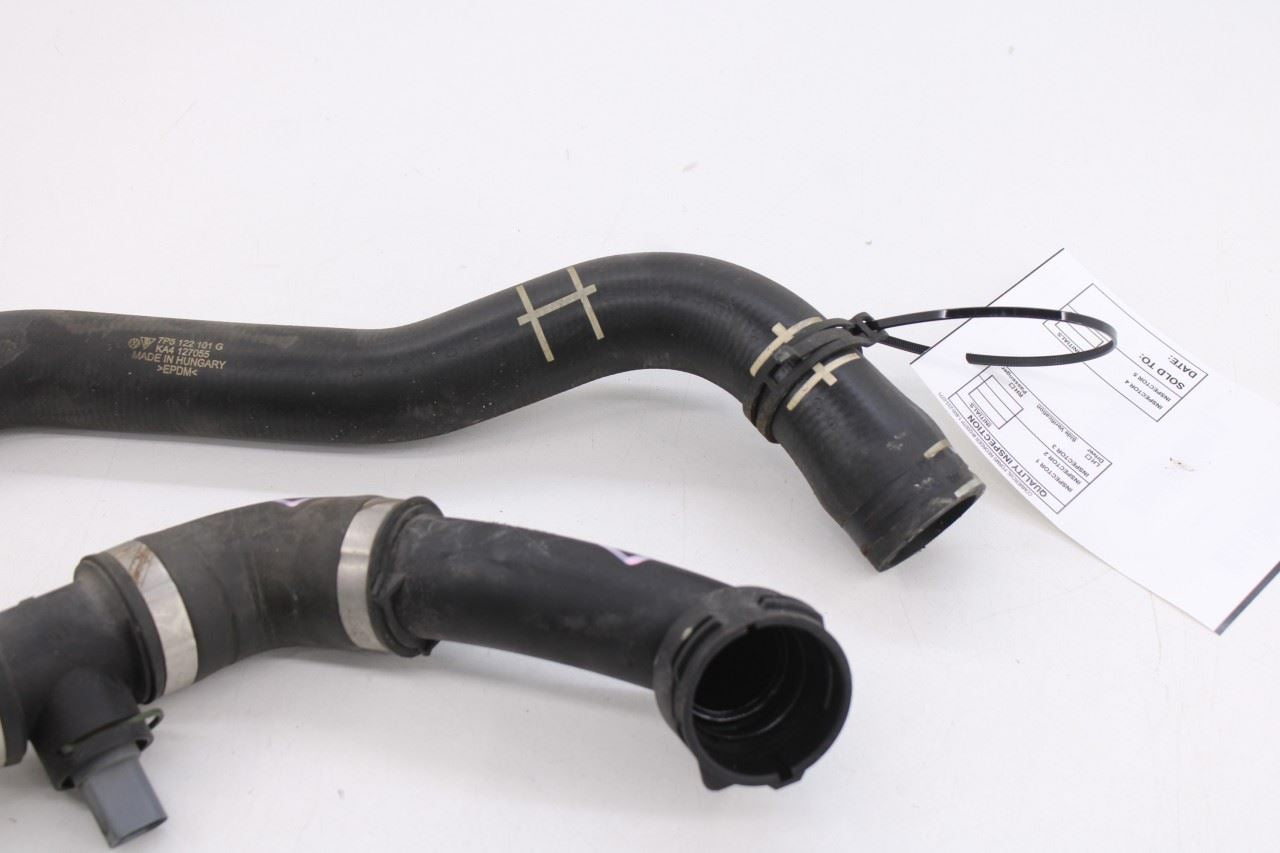 11-18 Porsche Cayenne S 4.8L AWD Radiator Upper and Lower Coolant Water Hose Set - Alshned Auto Parts