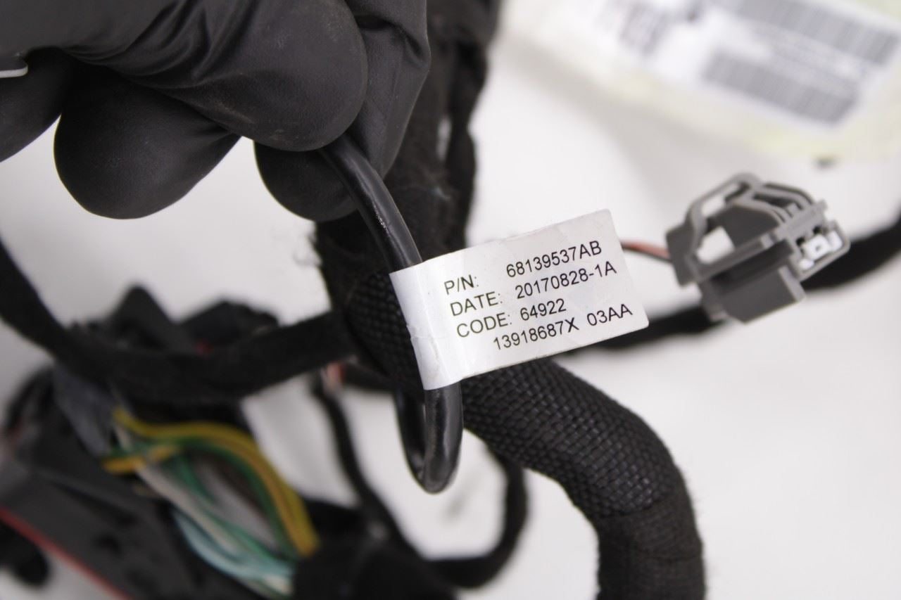 2018 Jeep Cherokee Limited Dash Instrument Panel Wire Harness 68369060AA *ReaD* - Alshned Auto Parts
