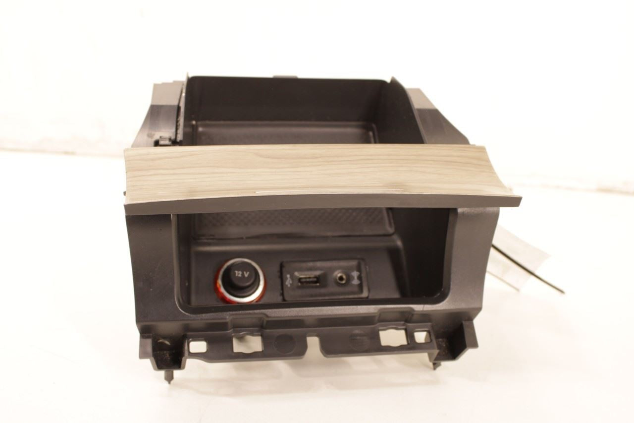 16-18 Volkswagen Passat SE 1.8L FWD Center Console Storage Tray w/ Power Outlets - Alshned Auto Parts