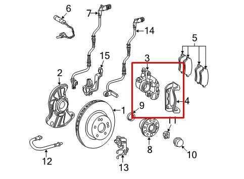 06-09 Mercedes-Benz CLK 350 Front Right and Left Driver Side Brake Disc Caliper1