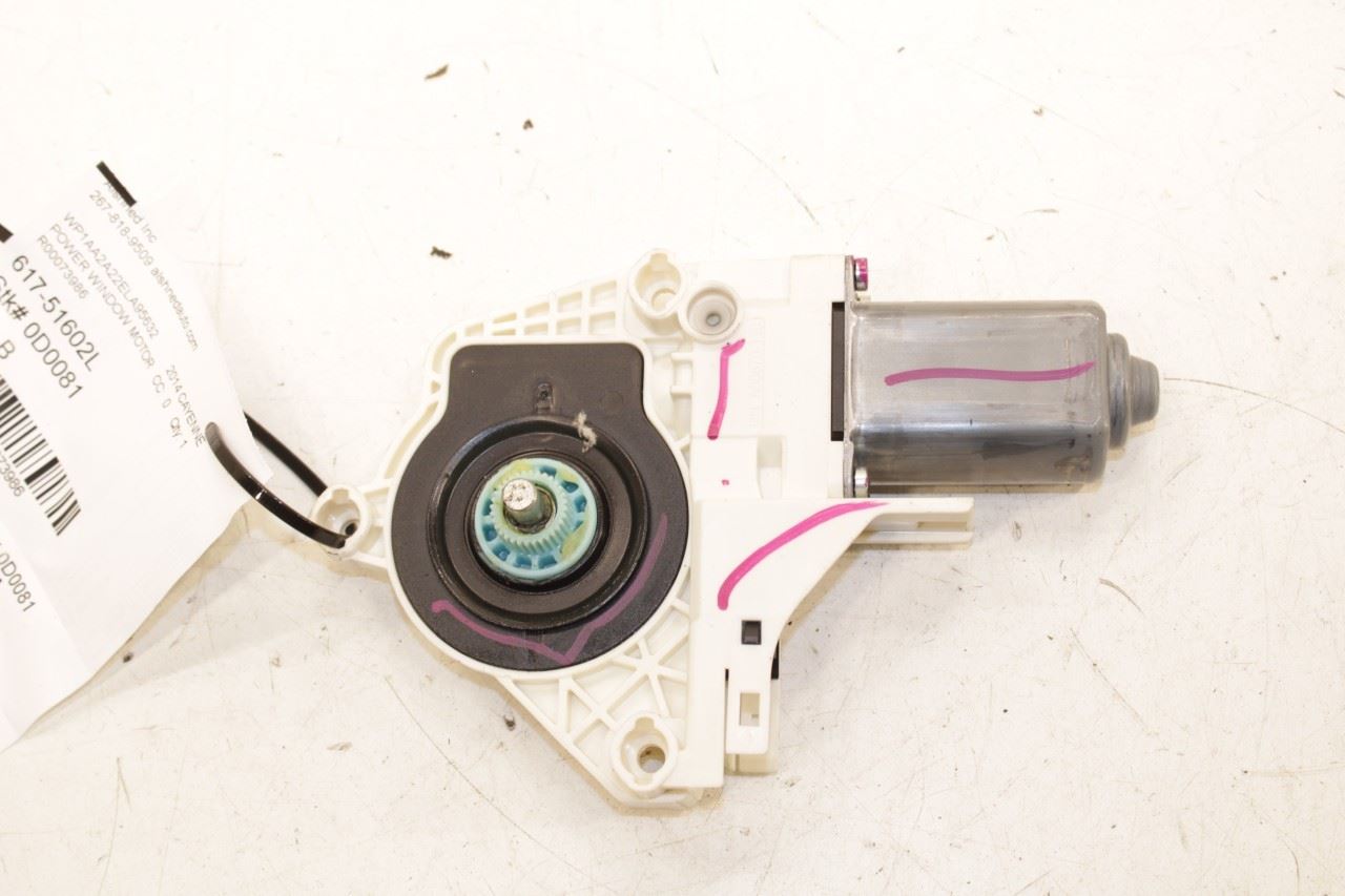 2011-2018 Porsche Cayenne Platinum Front Left Door Power Window Motor 8K0959801B - Alshned Auto Parts