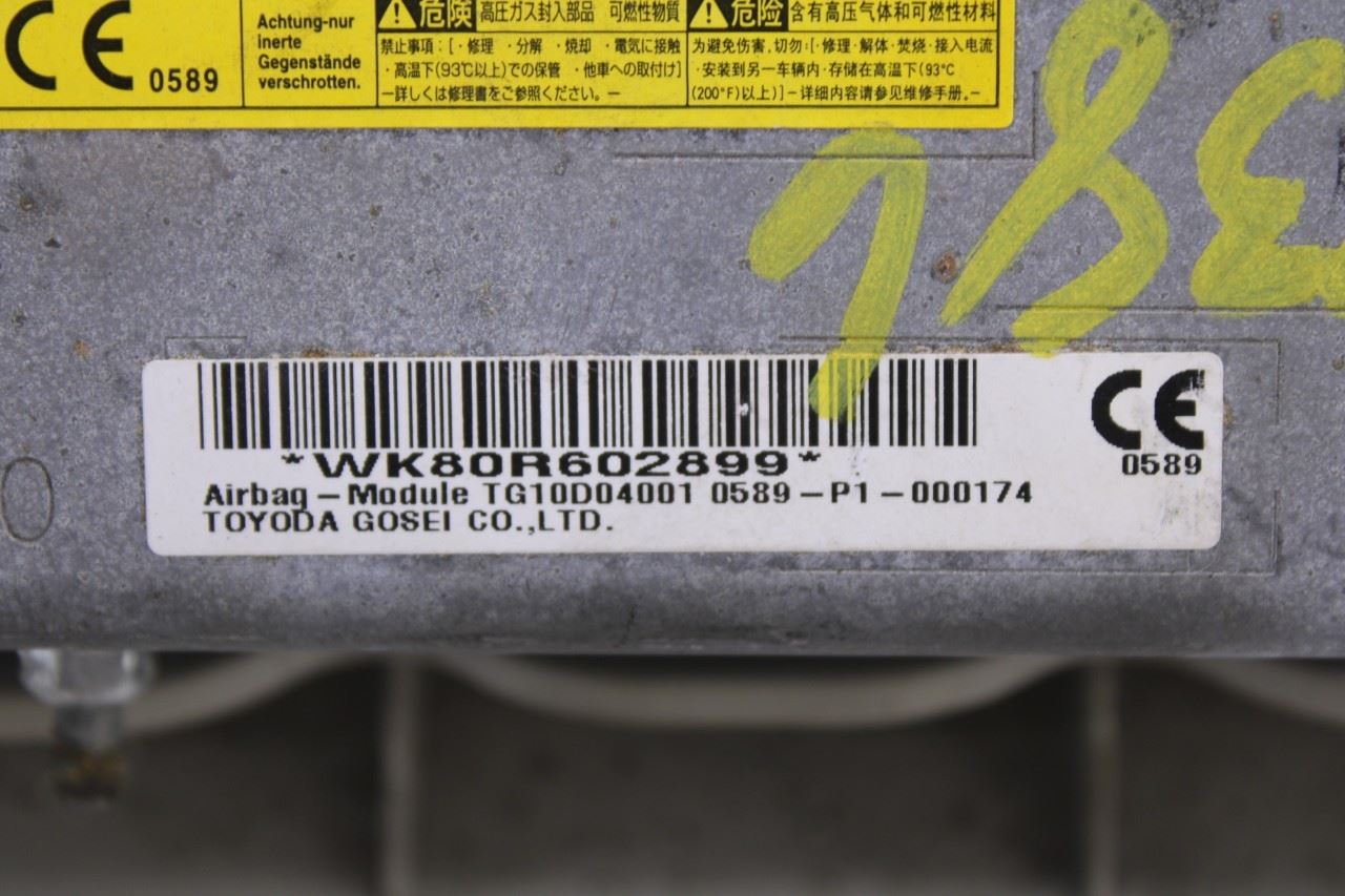 2013-2015 Subaru XV Crosstrek Front Left Driver Side Lower Dash Knee Air Bag 98301FJ010WJ OEM