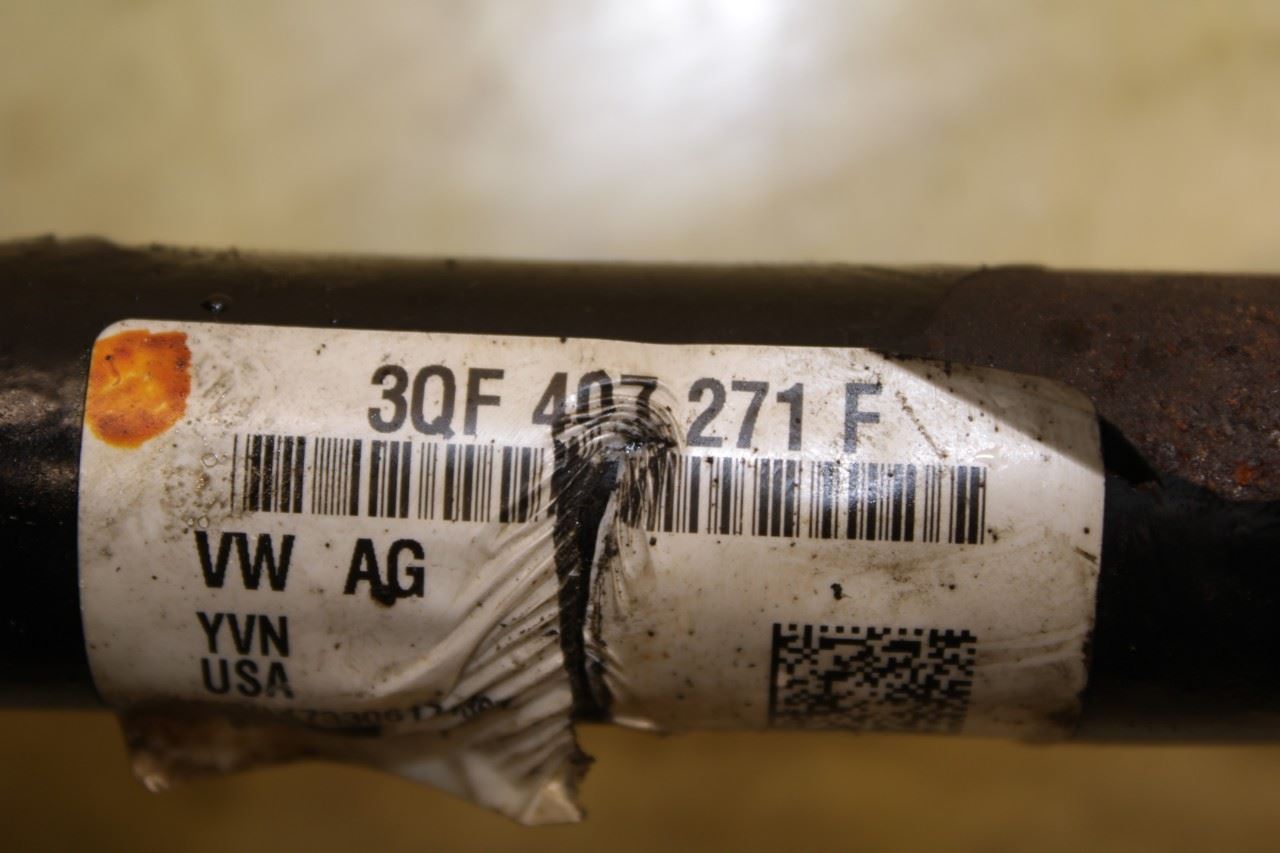 2018-2024 Volkswagen Atlas S AWD Front Left Driver Side CV Axle Drive Half Shaft - Alshned Auto Parts