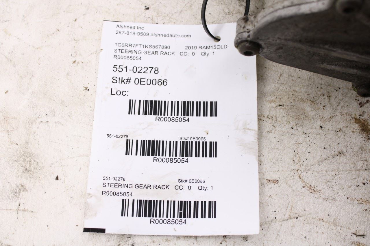 2014-2024 Ram 1500 Classic Express Quad Cab Power Steering Gear Rack and Pinion18