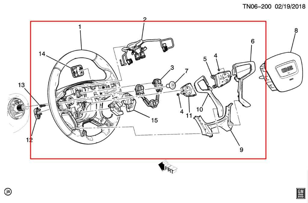 2017-2020 GMC Acadia SLT-1 3.6L AWD Steering Wheel Leather w/ Control Buttons - Alshned Auto Parts