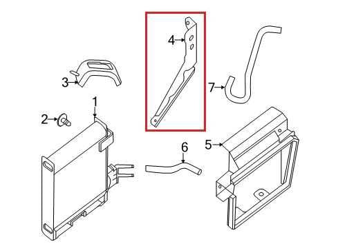 14-20 Infiniti QX60 Pure FR LH Transmission Oil Cooler Lower Bracket 21613-3JA0B - Alshned Auto Parts