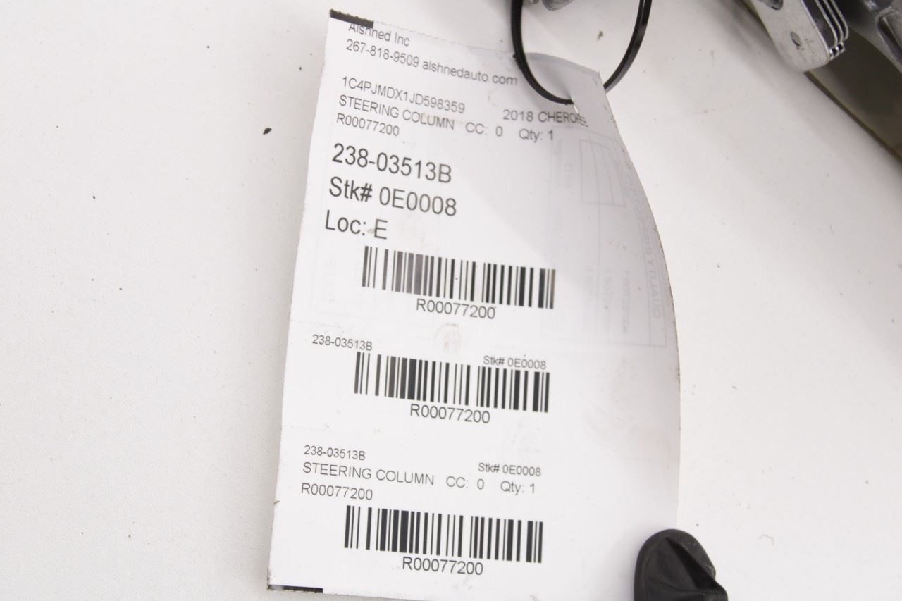 2014-2018 Jeep Cherokee Limited 3.2L 4WD Steering Column Assembly 05156071AH OEM - Alshned Auto Parts