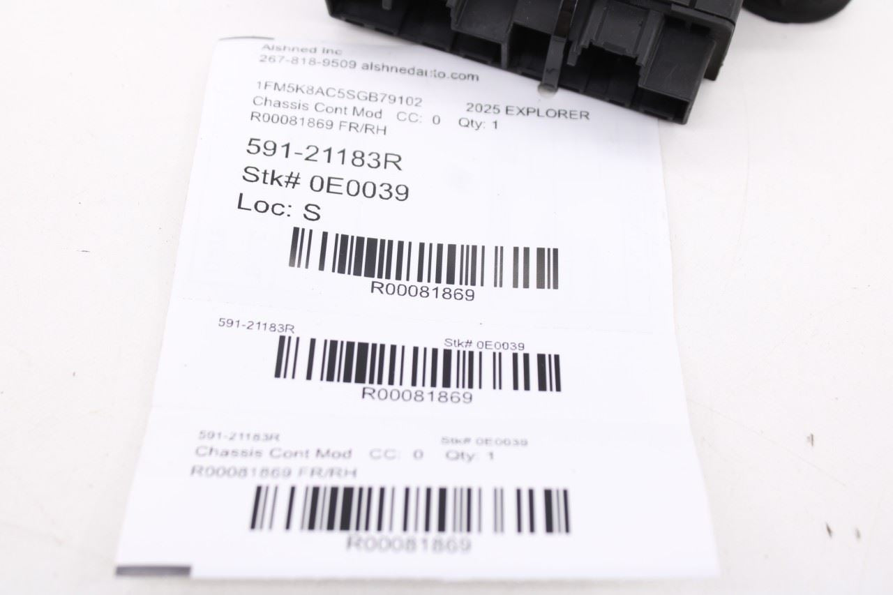 2025-2026 Ford Explorer Police Interceptor Front Right Door Control Module OEM10
