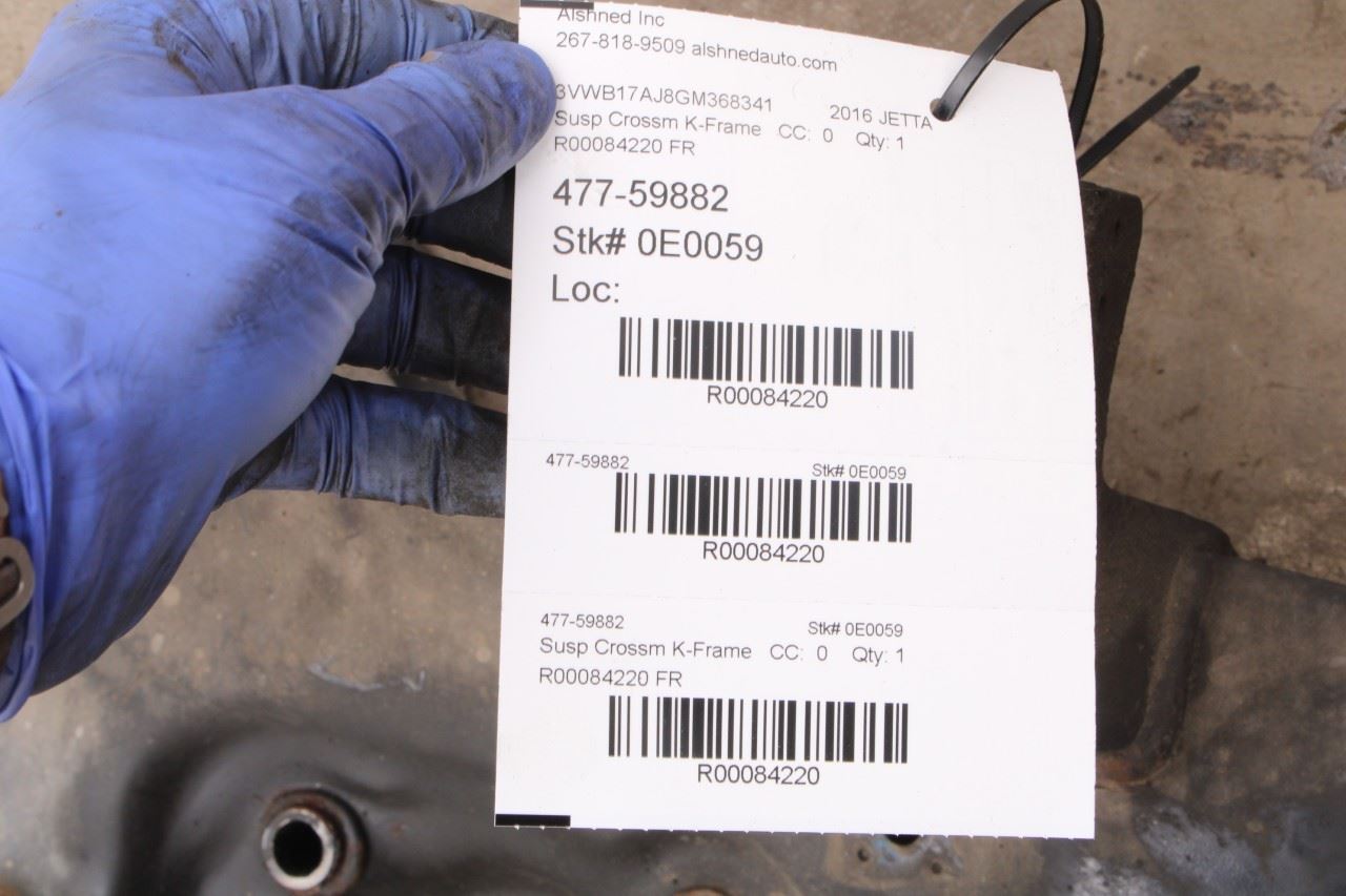 2011-2018 Volkswagen Jetta Sport FWD Front Crossmember Subframe 5C0199313T OEM10
