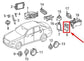 2010-2012 Mercedes-Benz E 350 Luxury 4Matic Harman Sound System Amplifier Amp1