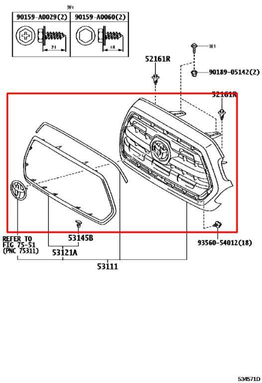 15-18 Toyota Tacoma Limited 3.5L 4WD Front Radiator Grille w/ Emblem Logo *ReaD* - Alshned Auto Parts