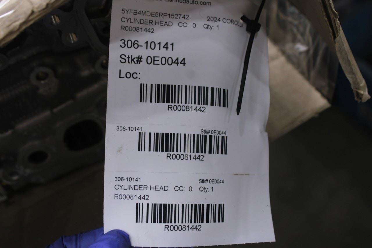 23-25 Toyota Corolla LE Sedan 2.0L Engine Cylinder Head Assy 10K 11101-F9031 OEM23