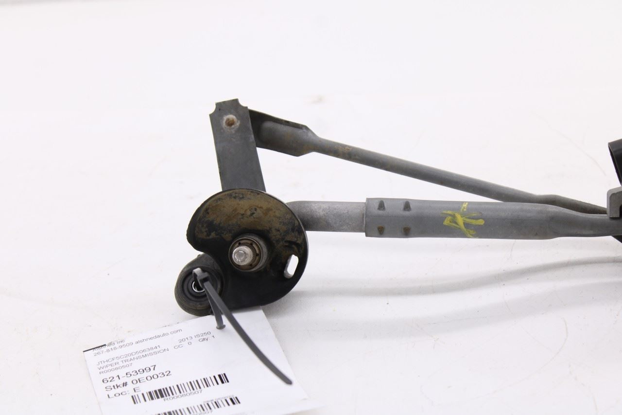 2006-2015 Lexus IS250 Front Windshield Wiper Transmission Linkage w/ Motor OEM - Alshned Auto Parts