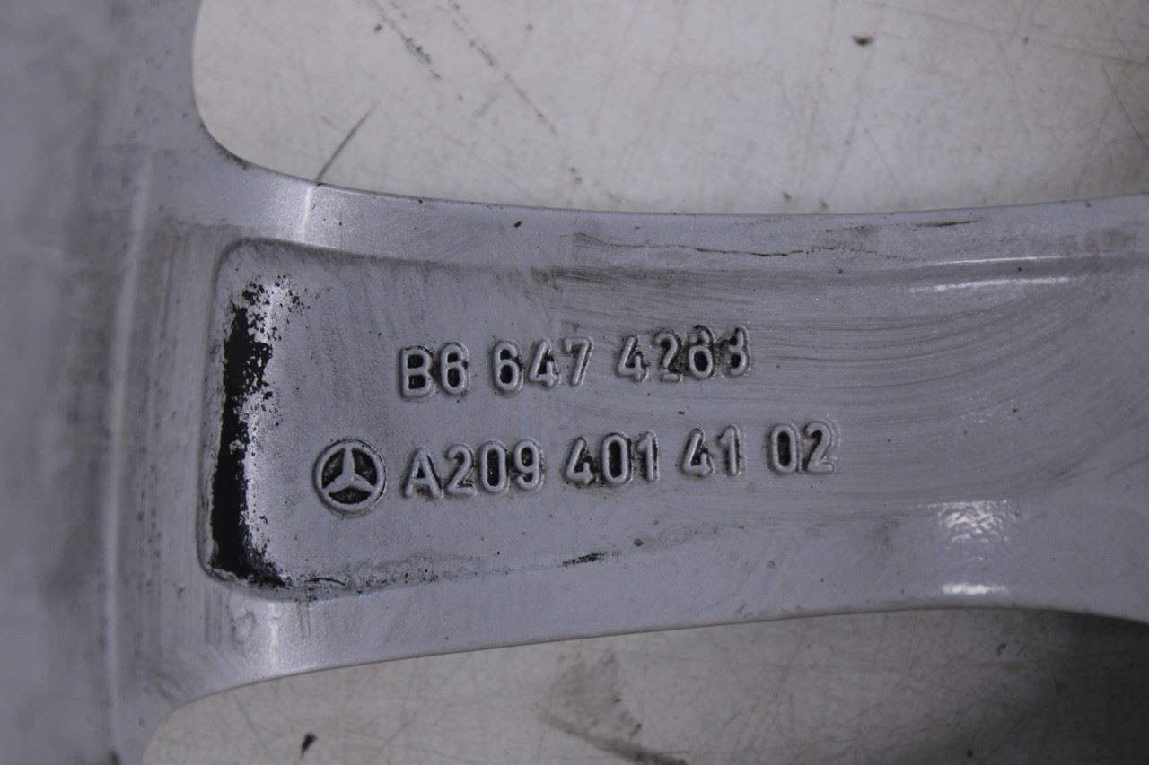 2006-09 Mercedes-Benz CLK 350 Front Aluminum Wheel R17x7.5J 10 Spoke 20940141028