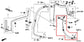 17-20 Acura MDX w/ Technology Pkg 3.5L AC Conditioning Discharge Hose Tube Pipe - Alshned Auto Parts