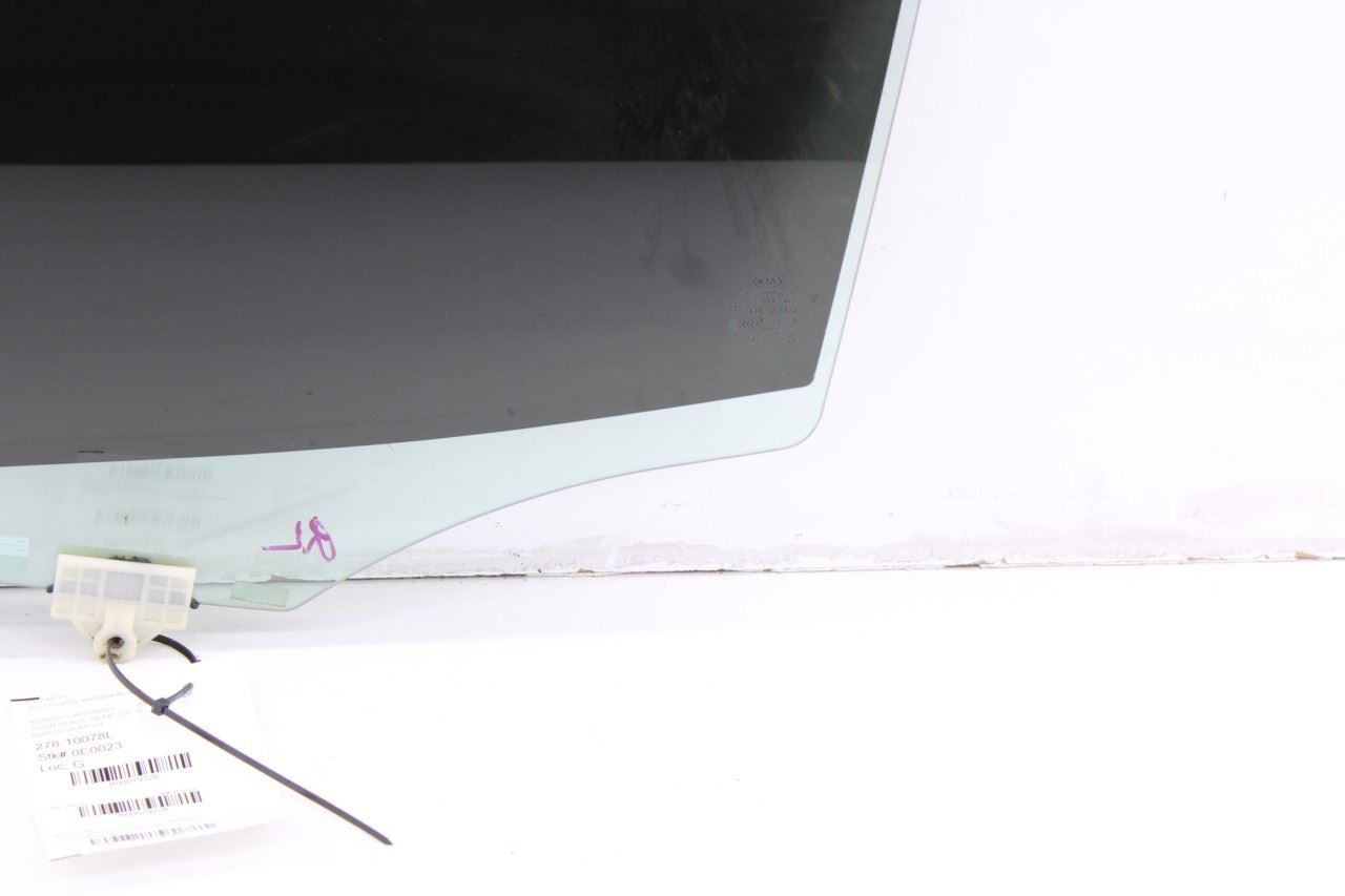 2018-2023 Kia Stinger GT2 AWD Rear Left Driver Side Door Window Glass 83410J5010 - Alshned Auto Parts