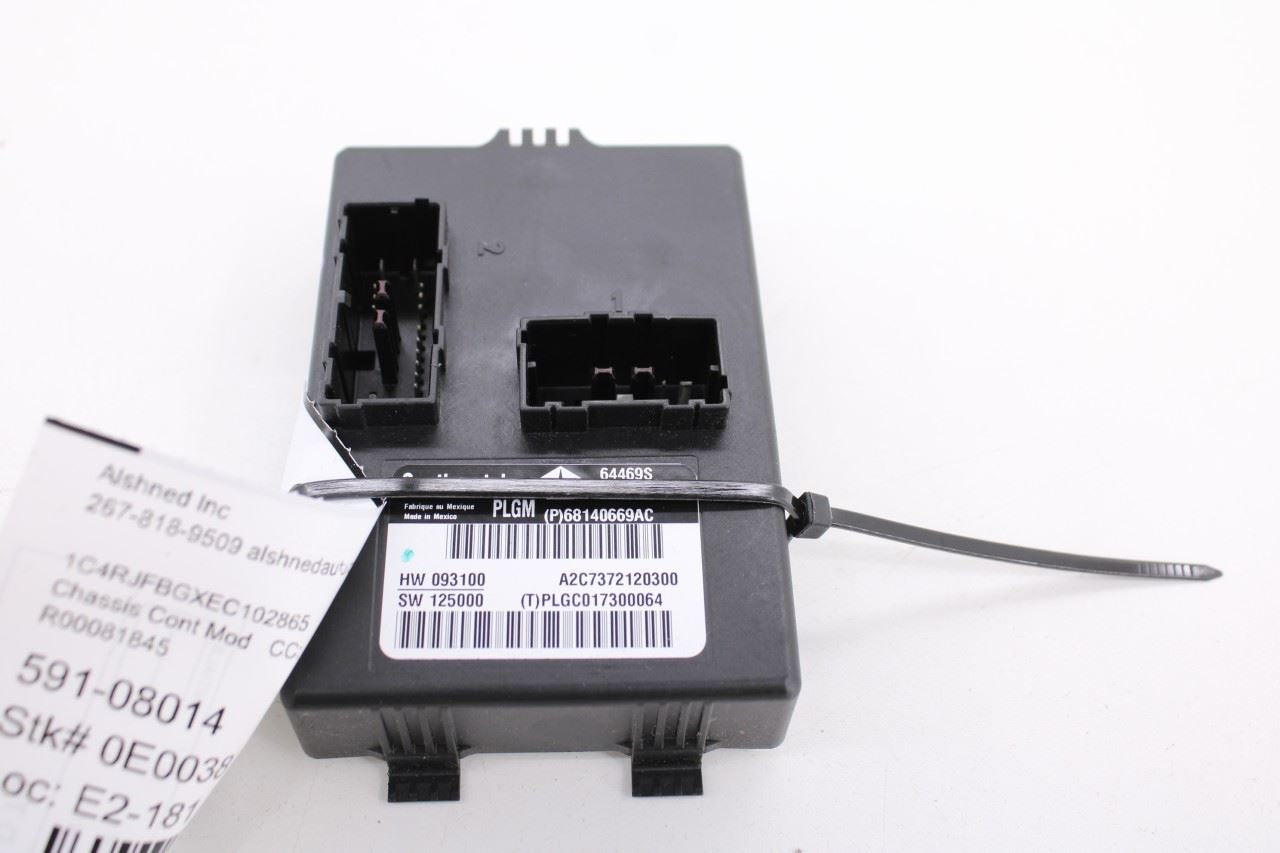 2014-2022 Jeep Grand Cherokee Limited Power Liftgate Back Door Control Module0