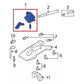 2008-16 Ford F250 Lariat Spare Wheel Carrier Mounting Hoist Winch BC34-1A131-AB - Alshned Auto Parts