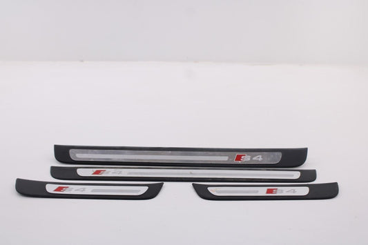 2010-16 Audi S4 Premium Plus FR and RR RH and LH Door Sill Scuff Kick Plate Trim - Alshned Auto Parts
