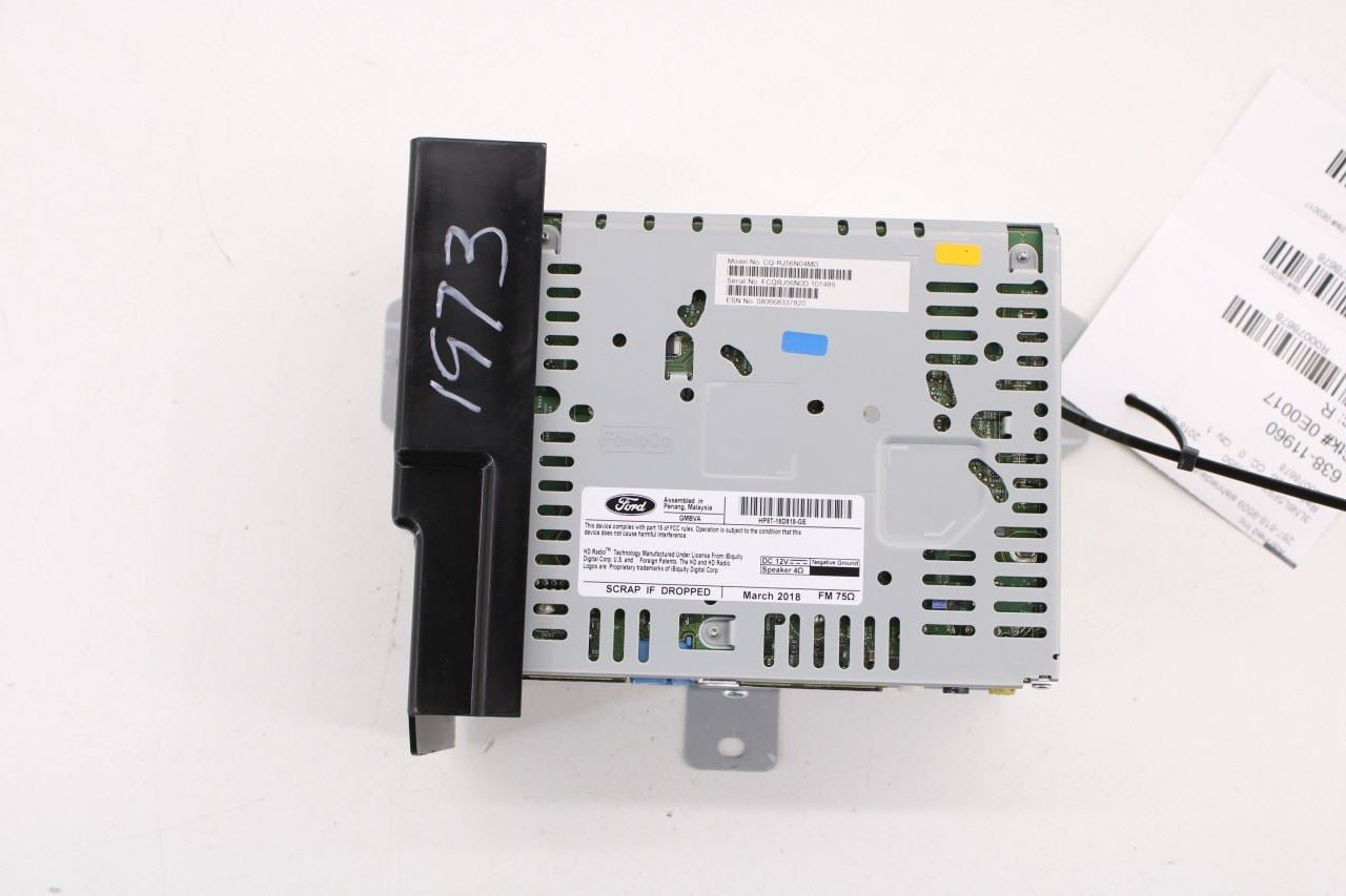 2017-2020 Lincoln MKZ Reserve Audio Radio Receiver HP5T-18D818-GE OEM - Alshned Auto Parts
