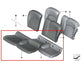 14-24 Mini Hardtop Cooper Rear 2nd Row Seat Bench Lower Cushion 52-20-7-299-5061