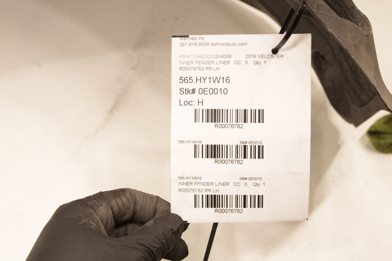 2011-2017 Hyundai Veloster Turbo Rear Left Side Wheelhouse Liner Splash Shield - Alshned Auto Parts