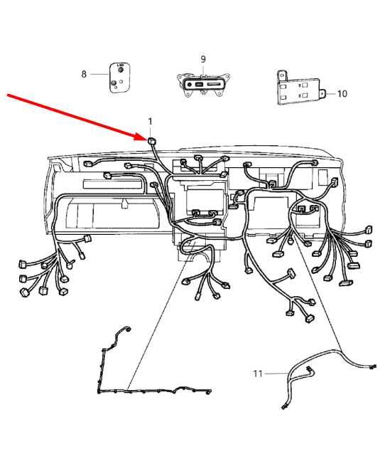 2018 Jeep Grand Cherokee Limited Dash Instrument Panel Wiring Harness *ReaD* - Alshned Auto Parts