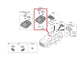 21-23 Hyundai Santa Fe SEL Roof Overhead Console Dome Light Lamp 92800-S2640-YGE1