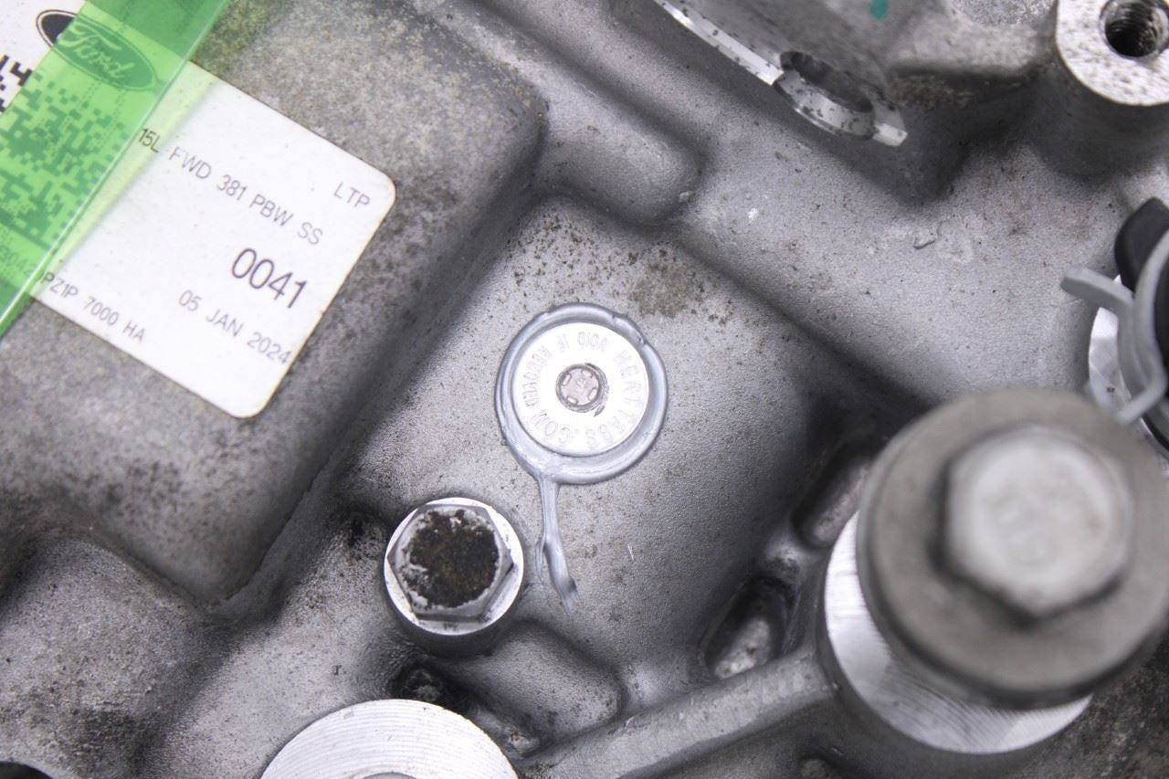 23-25 Ford Escape ST 1.5L FWD gasoline 8-Spd Auto Transmission 53K PZ1P-7000-HA - Alshned Auto Parts