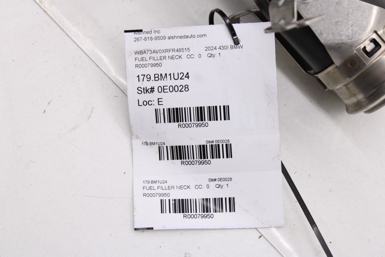 23-24 BMW 430i Gran Coupe xDrive 2.0L Fuel Filler Neck Hose Pipe 16118485970 OEM - Alshned Auto Parts