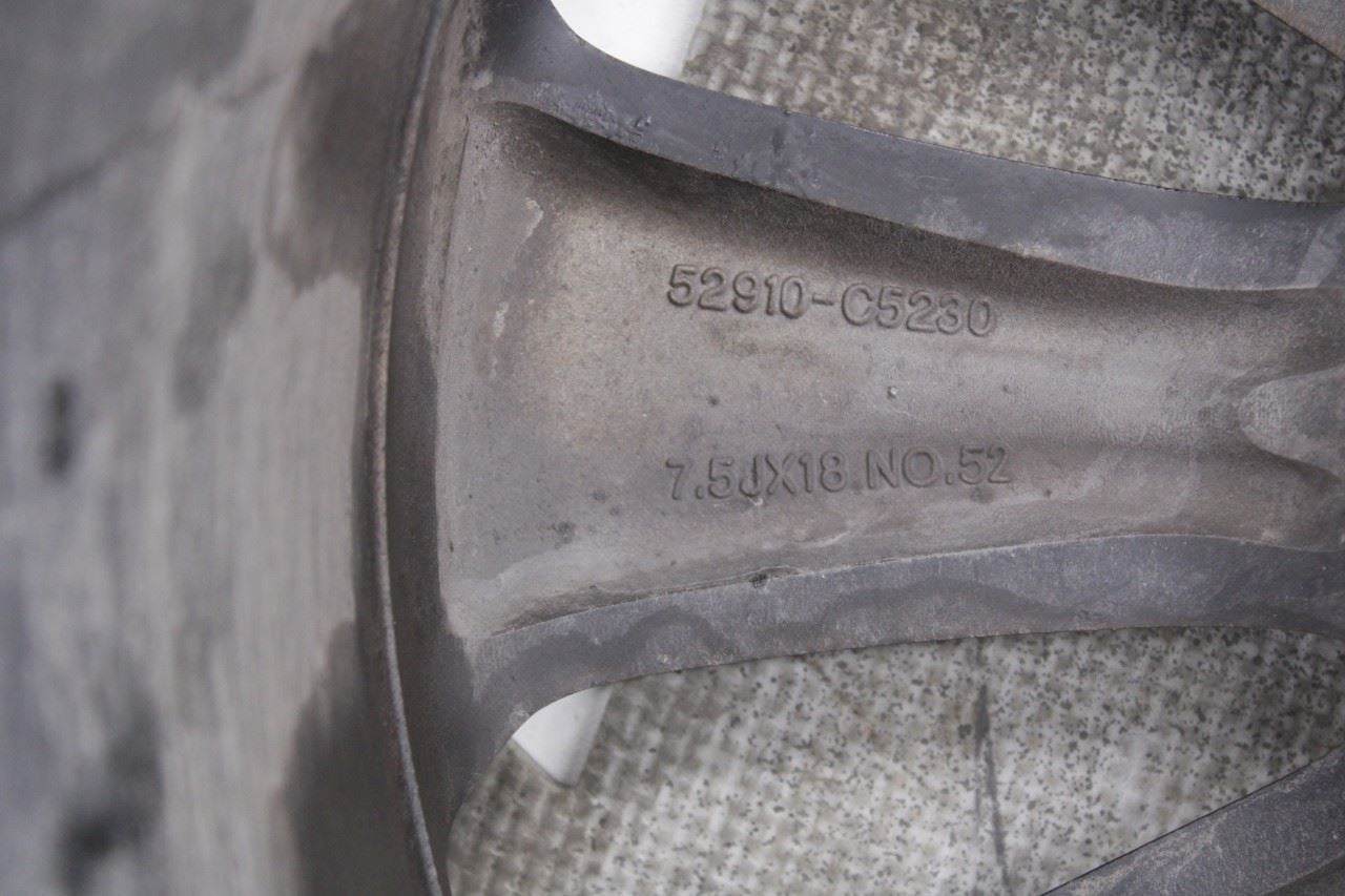 2016-2018 KIA Sorento EX Alloy Wheel R18x7.5J 52910-C5230 OEM *ReaD* - Alshned Auto Parts