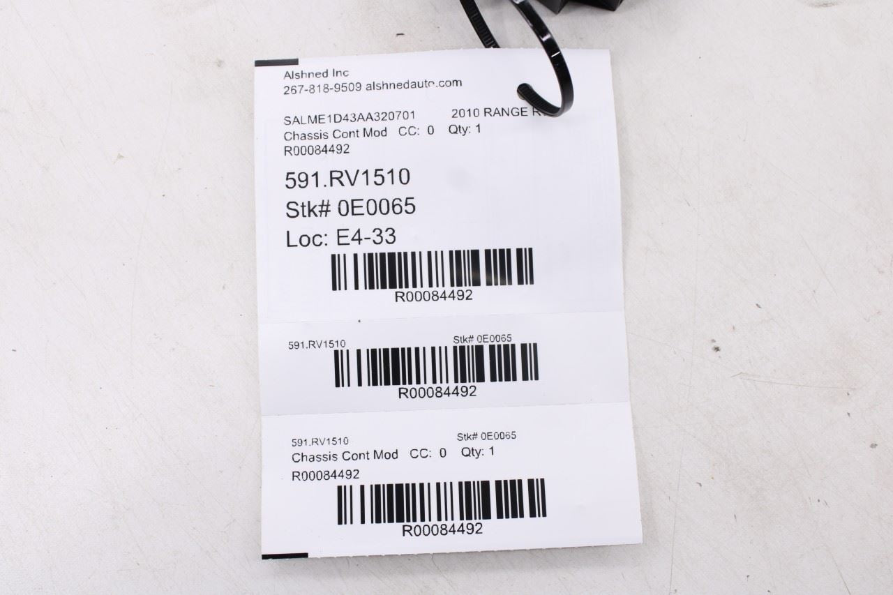 2010-2012 Land Rover Range Rover HSE Parking Aid System Control Module LR01268111