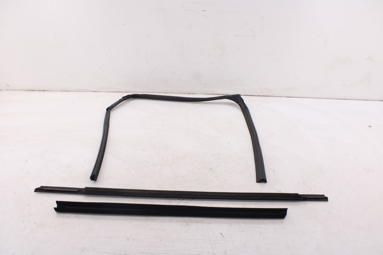 2019-2025 Infiniti QX50 Essential Rear Left Door Glass Run Channel Trim Belt Set - Alshned Auto Parts