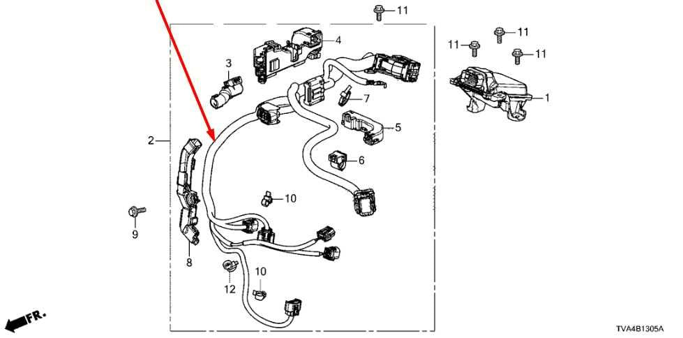 2018-20 Honda Accord 1.5L FWD CVT Transmission Wire Harness 28150-6A7-900 *ReaD* - Alshned Auto Parts
